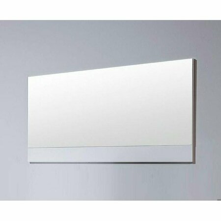 HOMEROOTS Modern Bedroom Mirror - White 284434